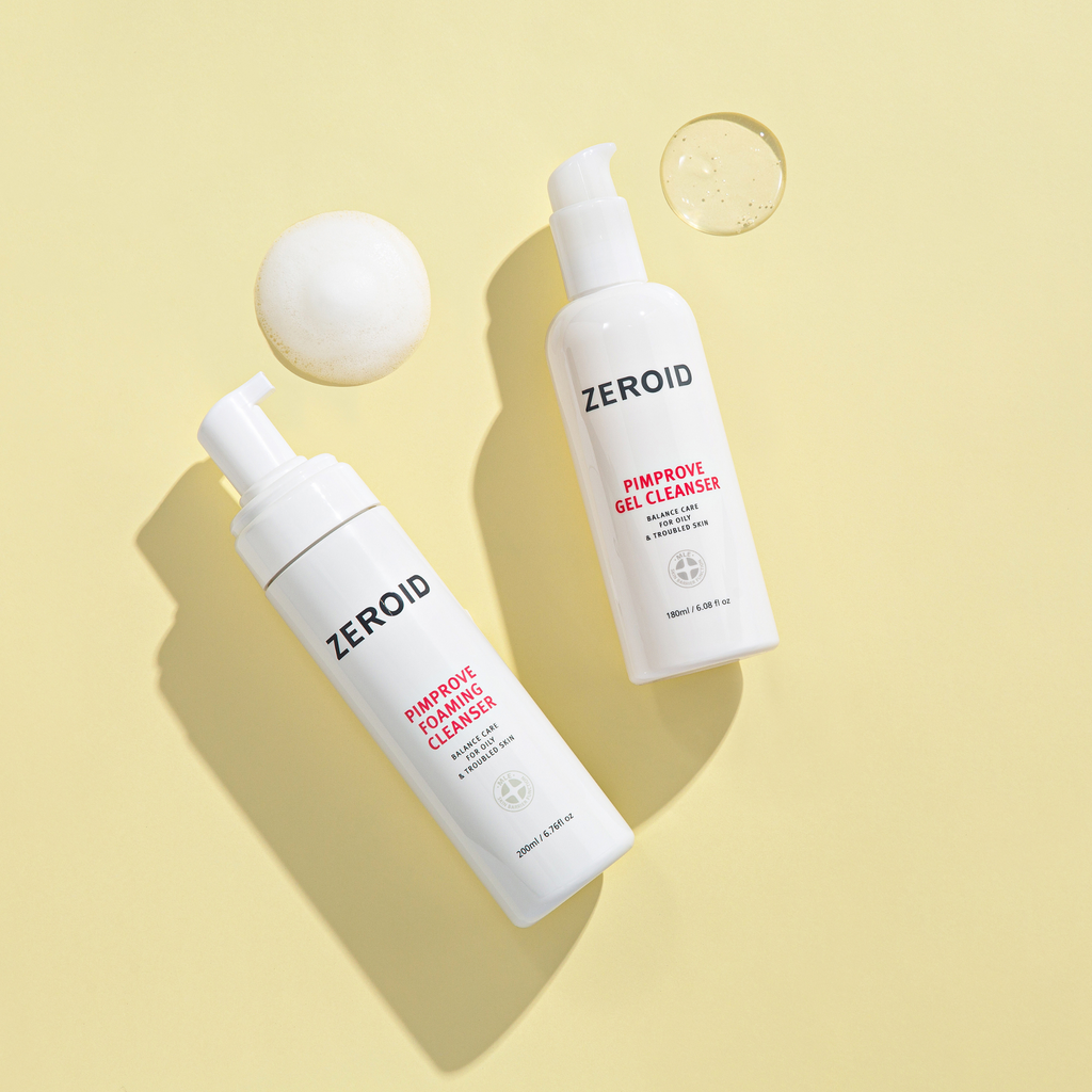 ZEROID Pimprove Gel Cleanser (180ml)