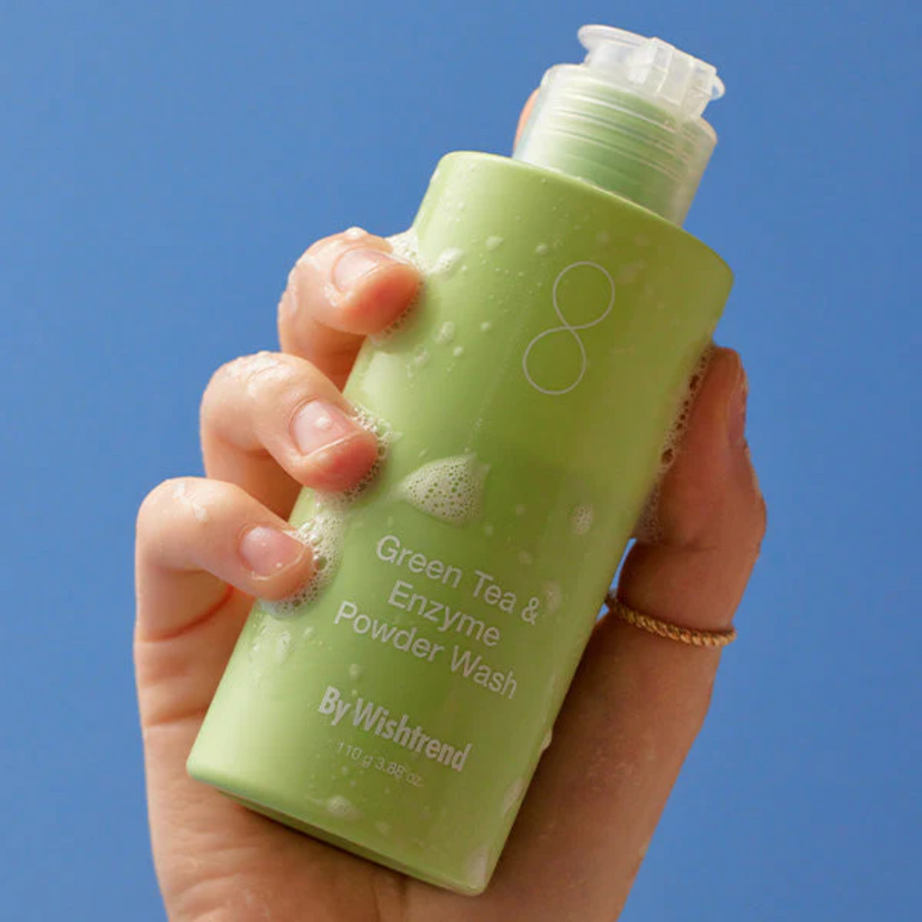 BYWISHTREND Green Tea & Enzyme Powder Wash (110g)