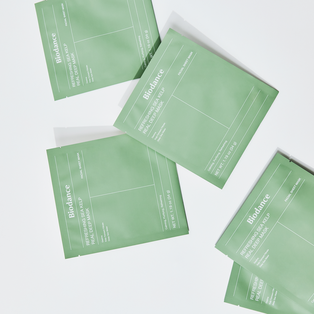 BIODANCE Refreshing Sea Kelp Real Deep Mask (1pc or 4pcs)