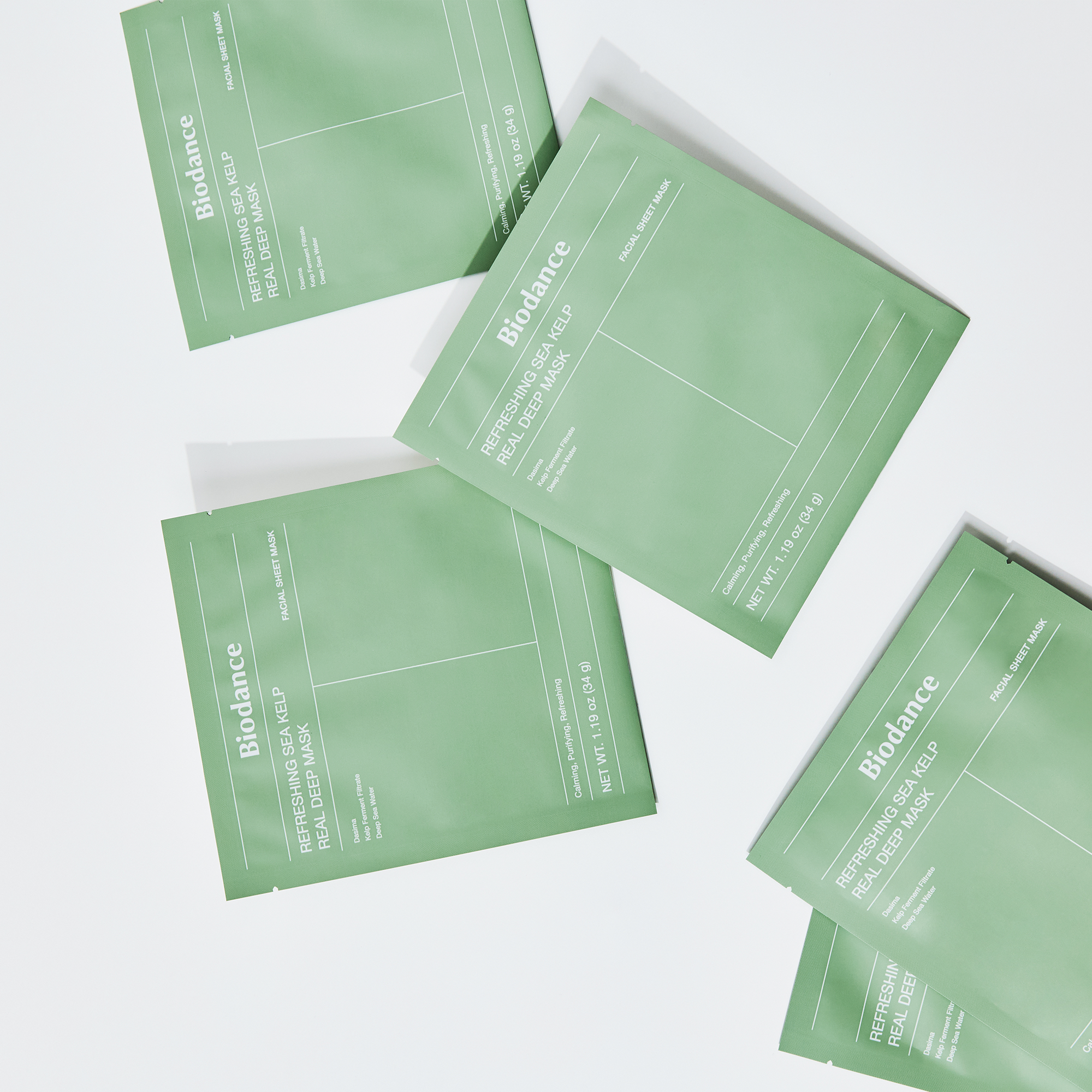 BIODANCE Refreshing Sea Kelp Real Deep Mask (1pc or 4pcs)