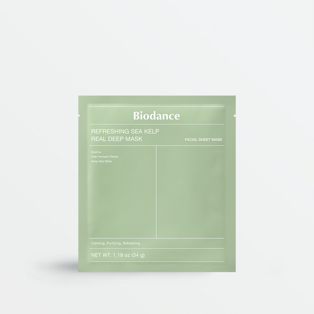 BIODANCE Refreshing Sea Kelp Real Deep Mask (1pc or 4pcs)