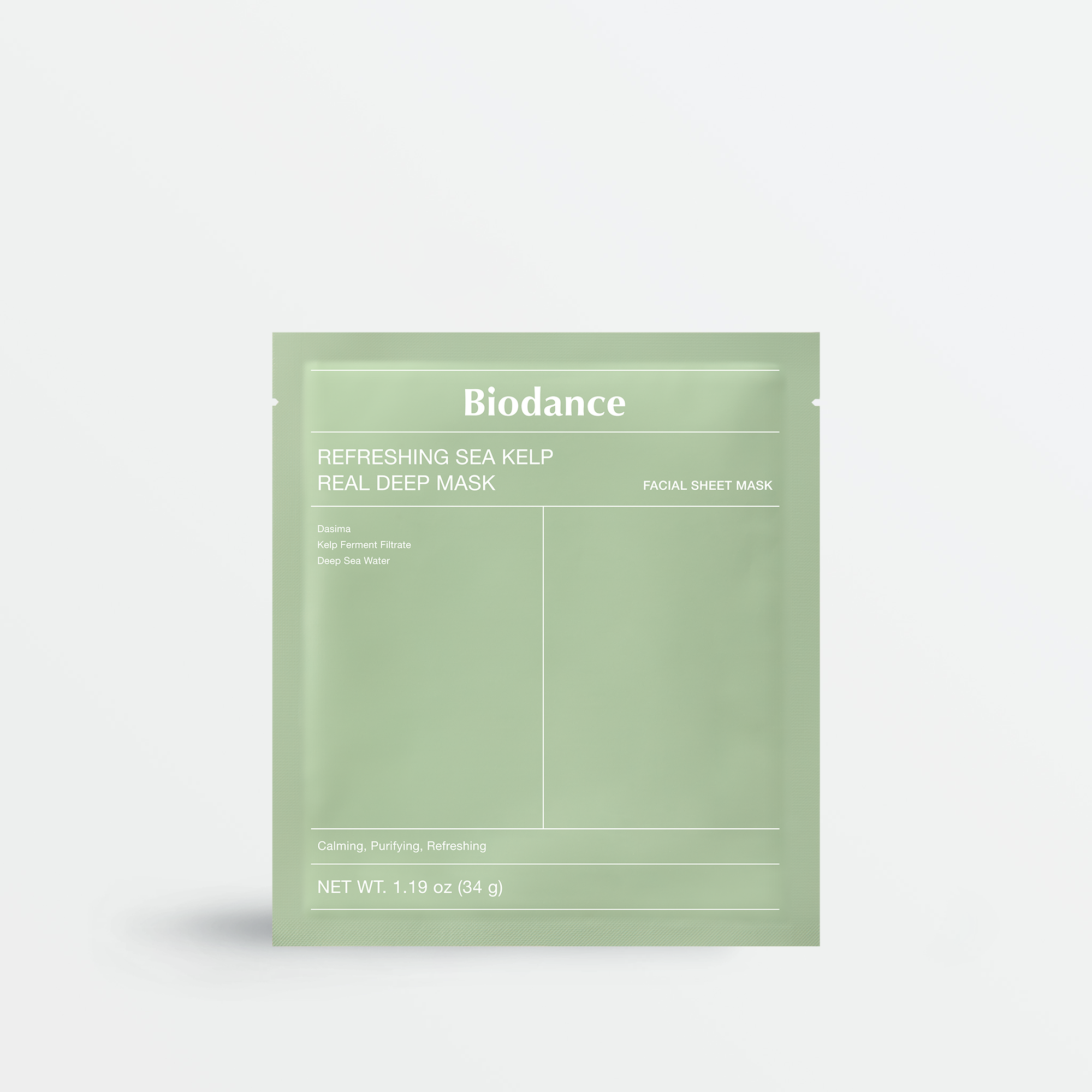 BIODANCE Refreshing Sea Kelp Real Deep Mask (1pc or 4pcs)