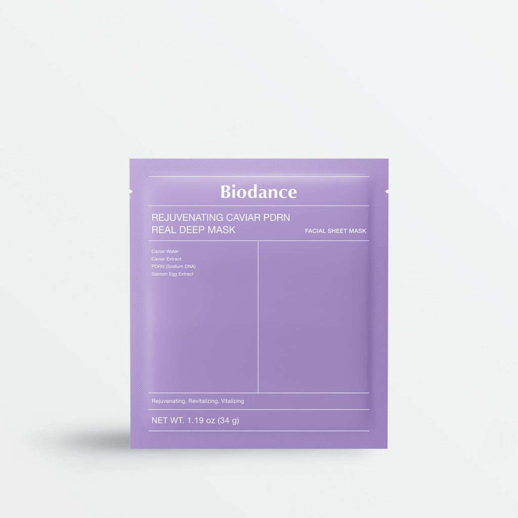 BIODANCE Rejuvenating Caviar PDRN Real Deep Mask (1pc or 4 pcs)