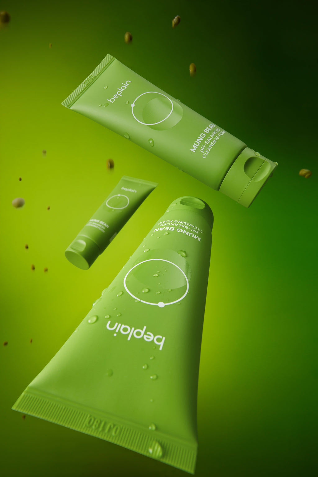 BEPLAIN Mung Bean pH-Balanced Cleansing Foam (80ml)