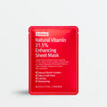 BYWISHTREND Natural Vitamin 21.5 Enhancing Sheet Mask (23ml)