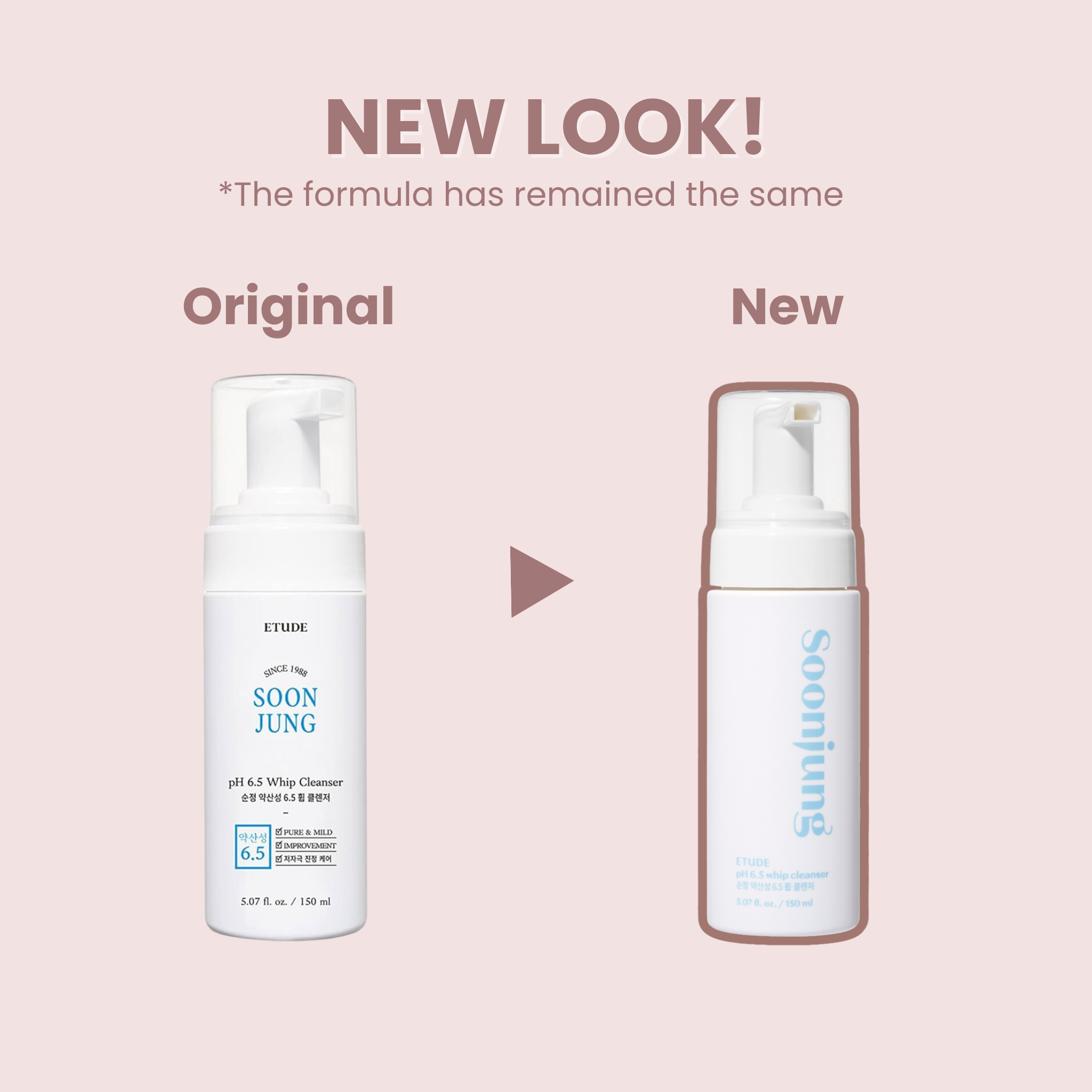 ETUDE Soon Jung P.H. 6.5 Whip Cleanser (150ml)