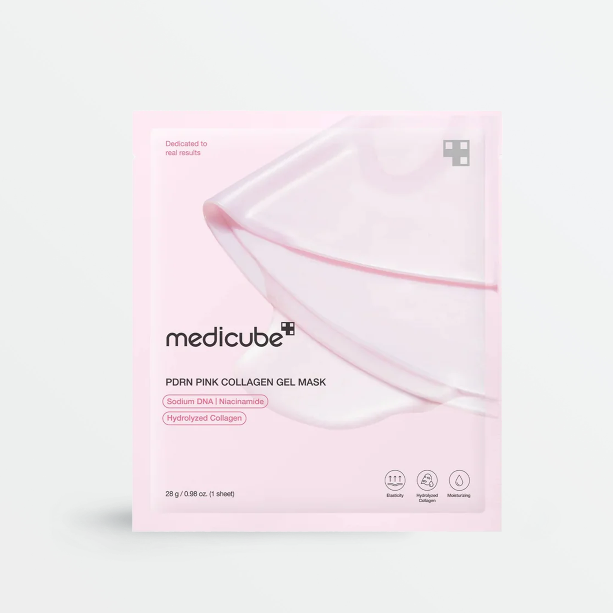 MEDICUBE PDRN Pink Collagen Gel Mask (1pc or 4pcs)