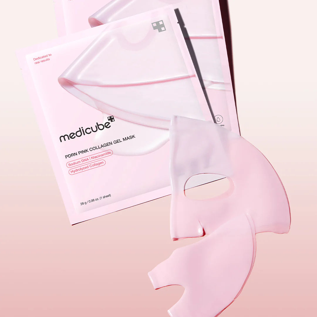 MEDICUBE PDRN Pink Collagen Gel Mask (1pc or 4pcs)